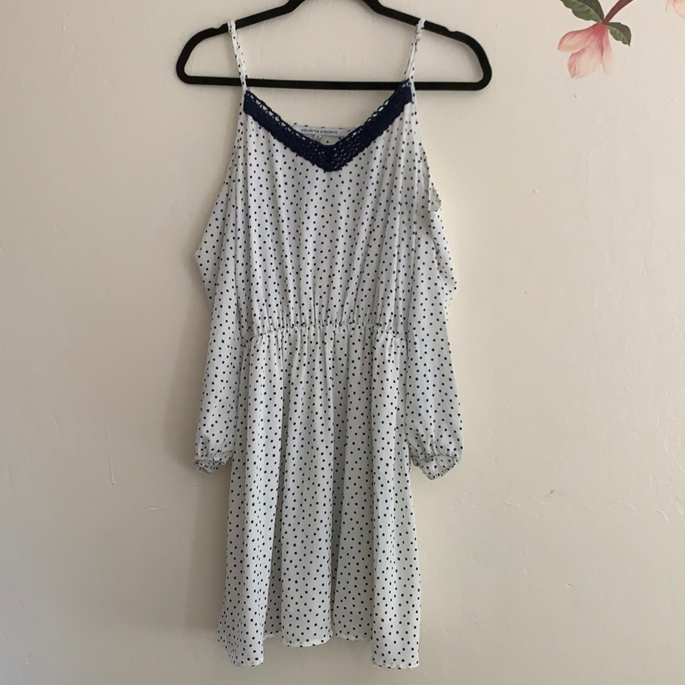 Saks Collective concepts off the shoulder dress, S
